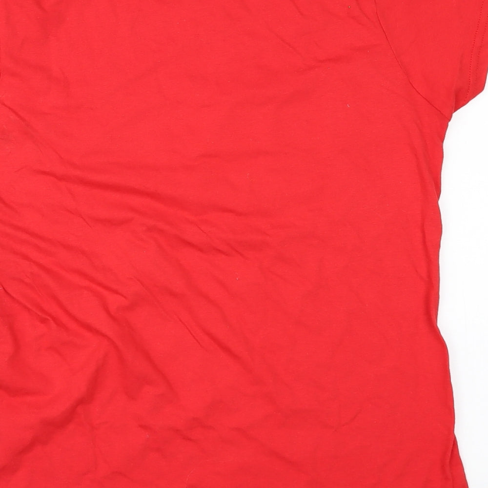 Mens UK Size M Gildan Red T-Shirt