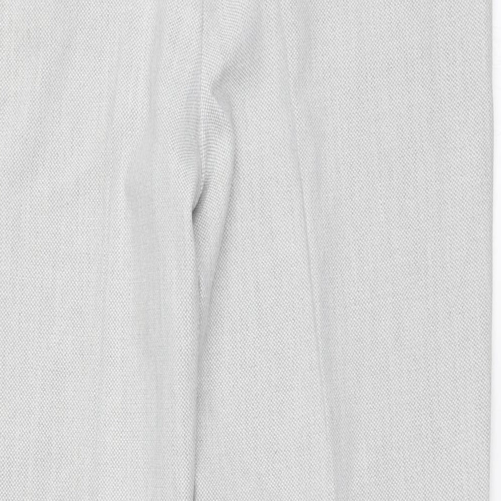Womens UK Size 36 H&M Regular Fit Grey Trousers