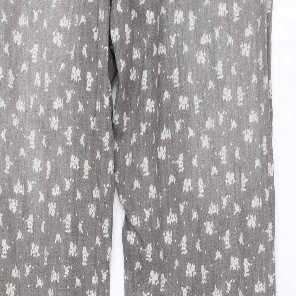 NEXT Womens Grey Skinny Jeans Size 8 L29 in