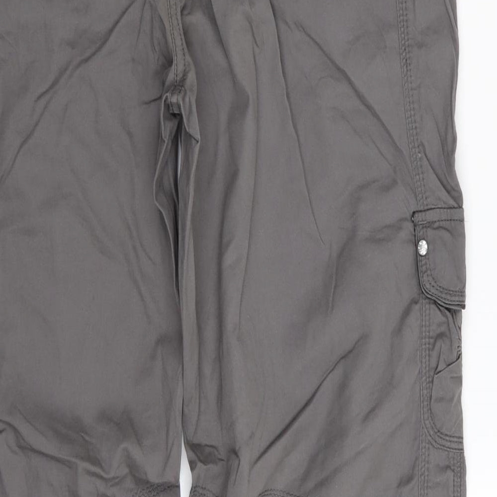 m2b Womens Grey Trousers Size 16 L31 in