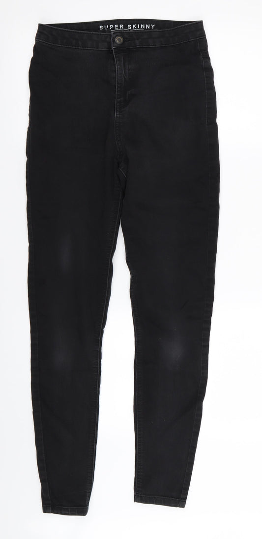 Marks & Spencer Womens Black Skinny Jeans Size 10 L28 in