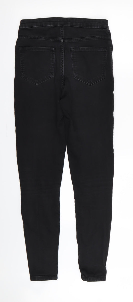 M&S Womens Black   Skinny Jeans Size 10 L28 in