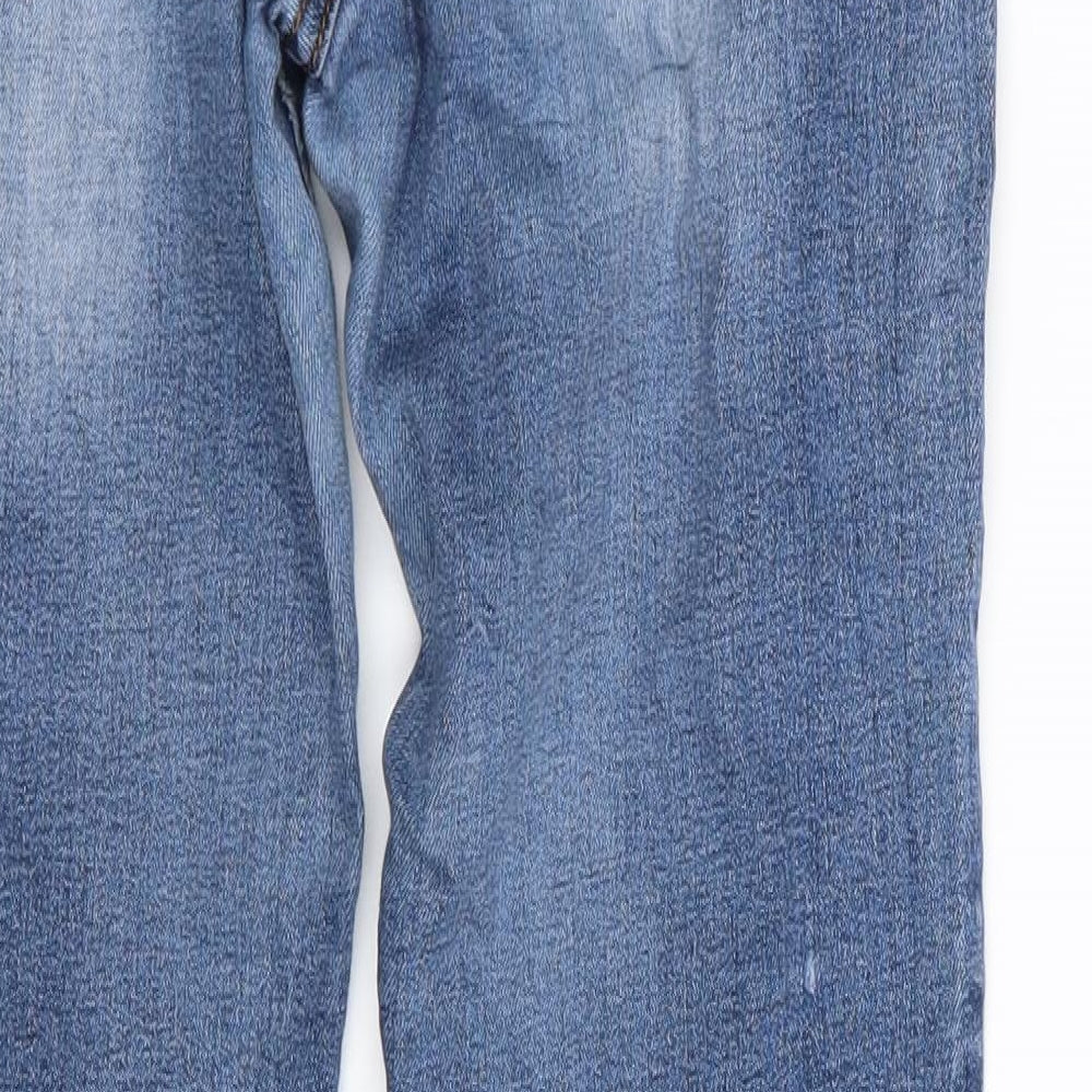 analucy Womens Blue Skinny Jeans Size S L29 in