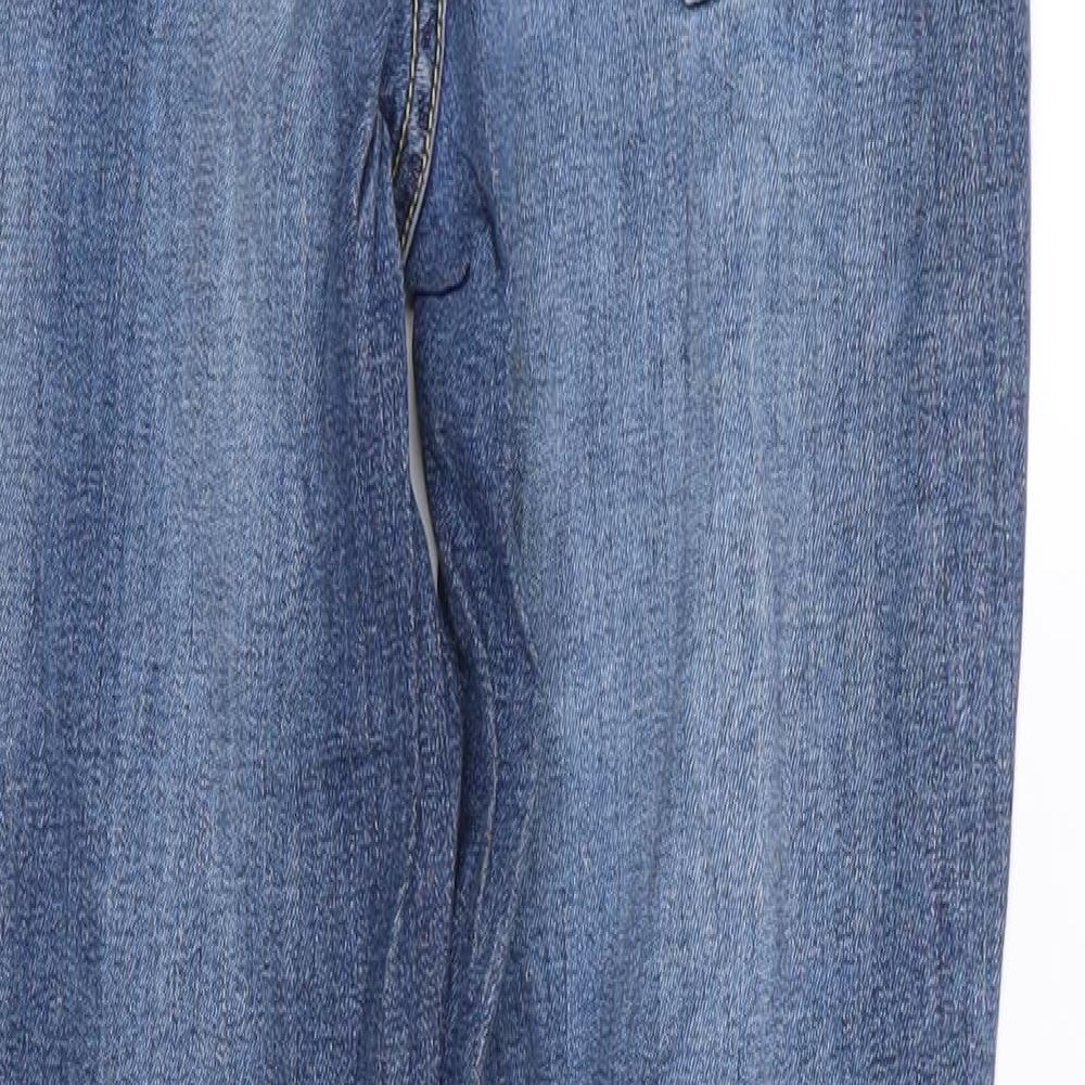 hunk dory Womens Blue Skinny Jeans Size 26 in L30 in - RIPPED JEANS