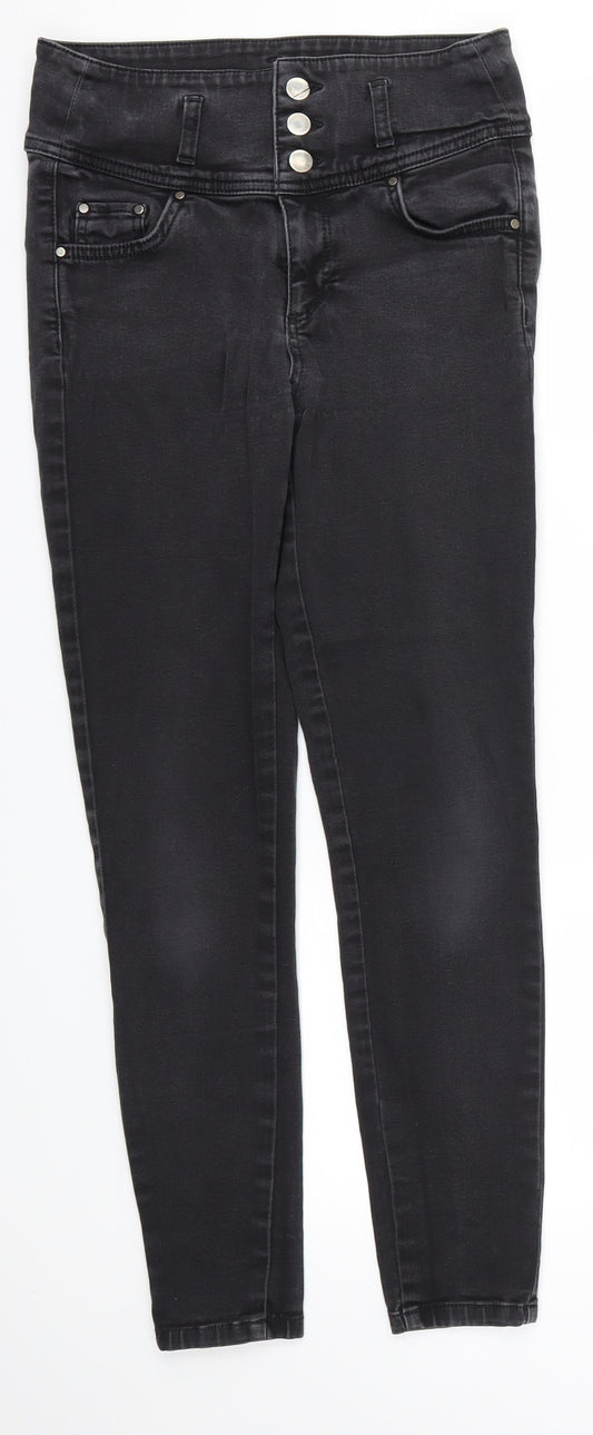Marks & Spencer Womens Black Skinny Jeans Size 28 L28 in