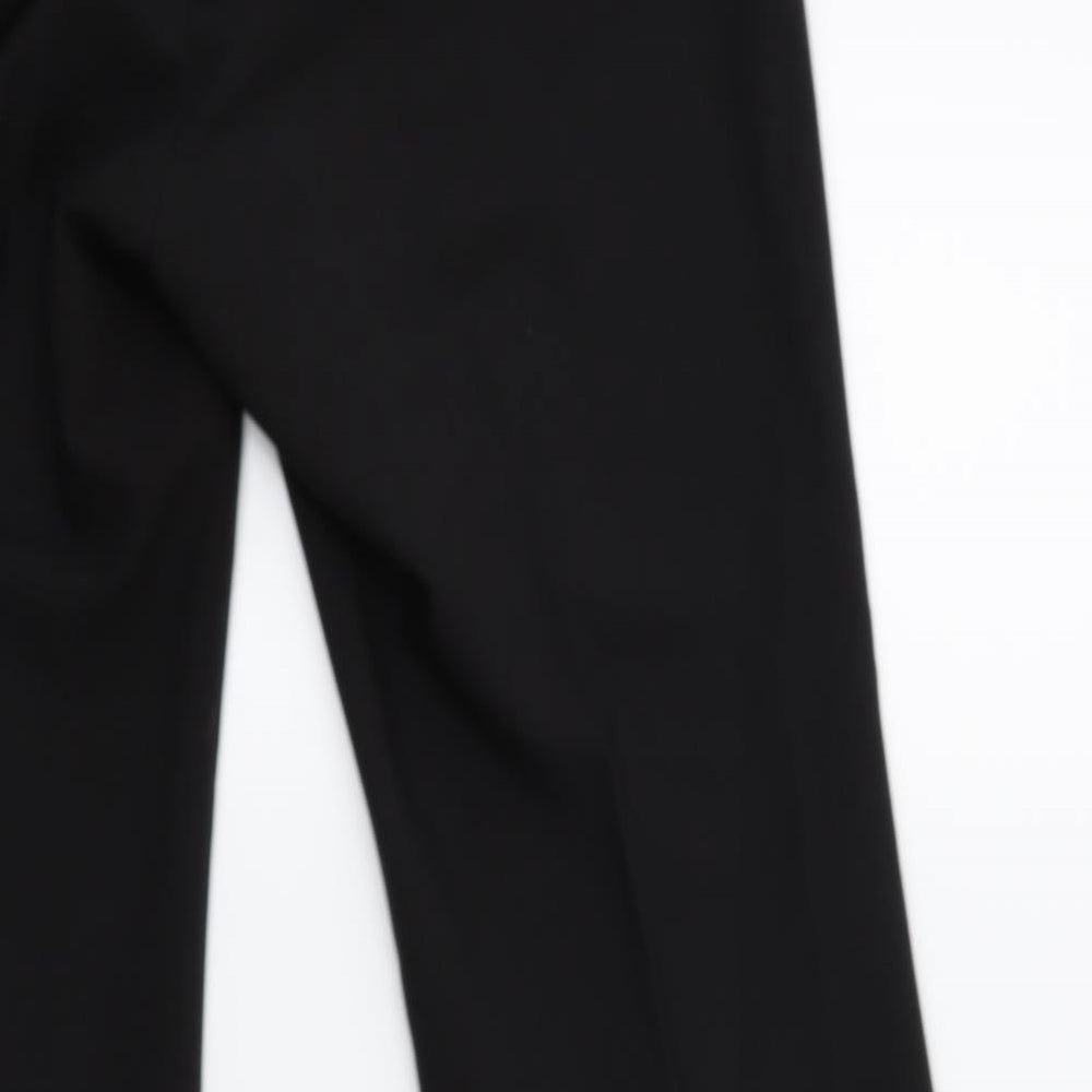 Womens UK Size 32 in Preworn Regular Fit Black Trousers