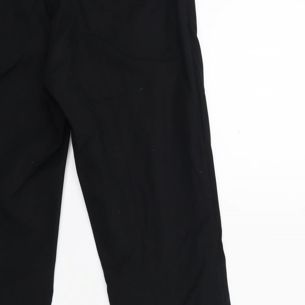 Womens UK Size 30 in Gap Regular Fit Black Trousers