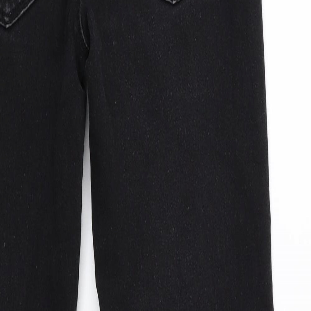 VRS JEANS Girls Black Denim Skinny Jeans Size 9-10 Years