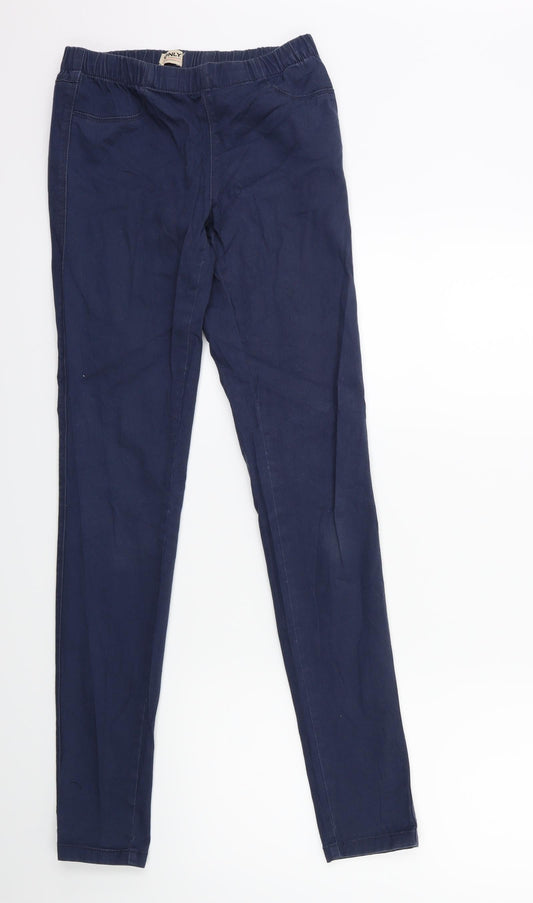 Womens UK Size S Only Regular Fit Jegging Blue Jeans