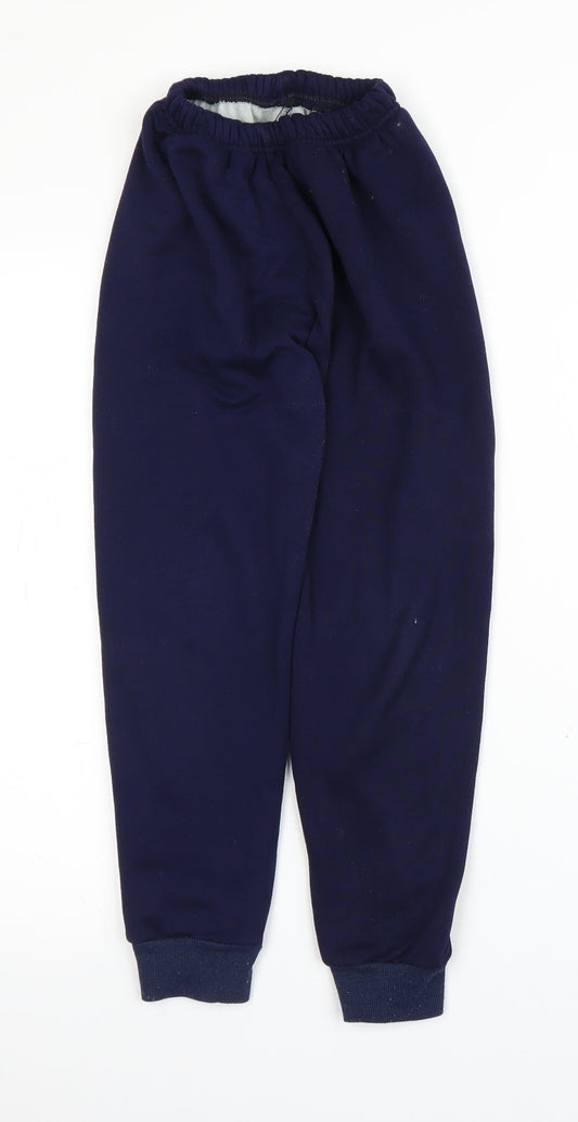 Preworn Boys Blue Sweatpants Trousers Size M