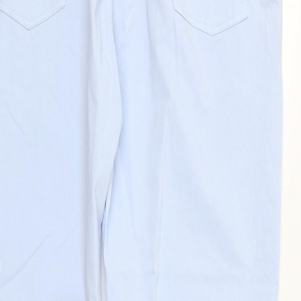 Womens UK Size 32 in Preworn Regular Fit Blue Trousers