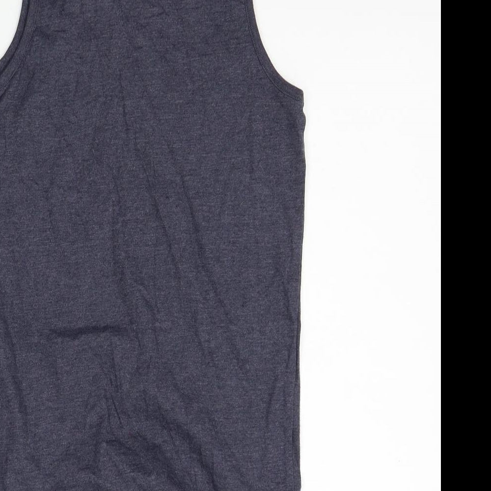 F&F Girls Grey Basic Tank Size 9-10 Years