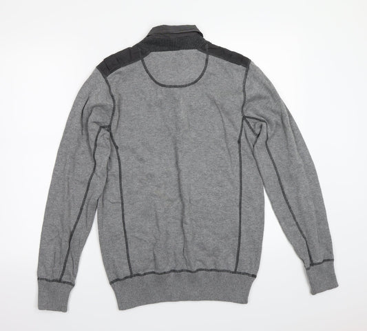 NEXT Mens Grey Pullover Jumper Size M