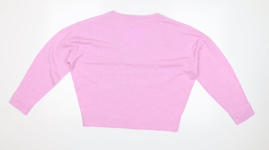 NEXT Womens Pink Pullover Jumper Size M