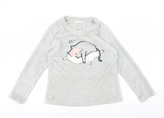 Primark Womens Grey Pullover Jumper Size S