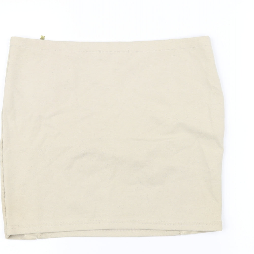 Womens UK Size L Stradivarius A-Line Skirt