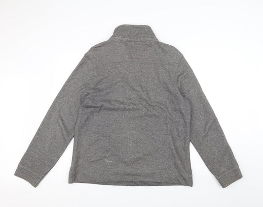 Mens UK Size M BOSTON CREW Grey Jacket