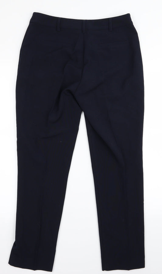 Debenhams Womens Black Trousers Size 10 L29 in