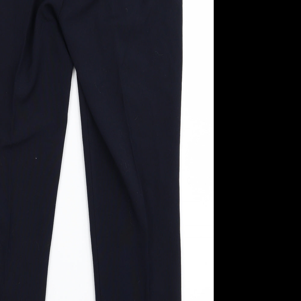 Debenhams Womens Black Trousers Size 10 L29 in