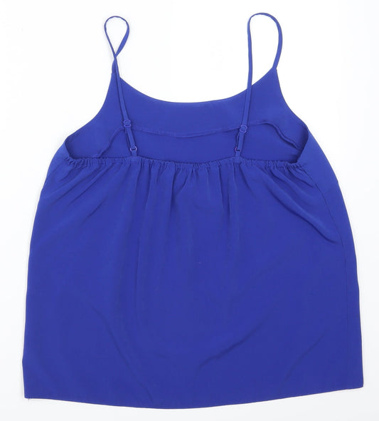 Papaya Womens Blue Basic Tank Size 10