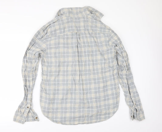 Mens UK Size L Goodfellows & co Grey Button-Up Long Sleeve Casual Shirt