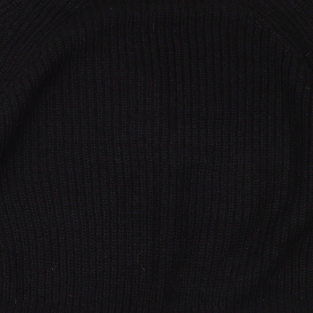 New Look Womens Black Pullover Jumper Size 14