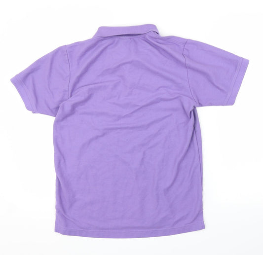 Geeko Mens Purple Polo Size M