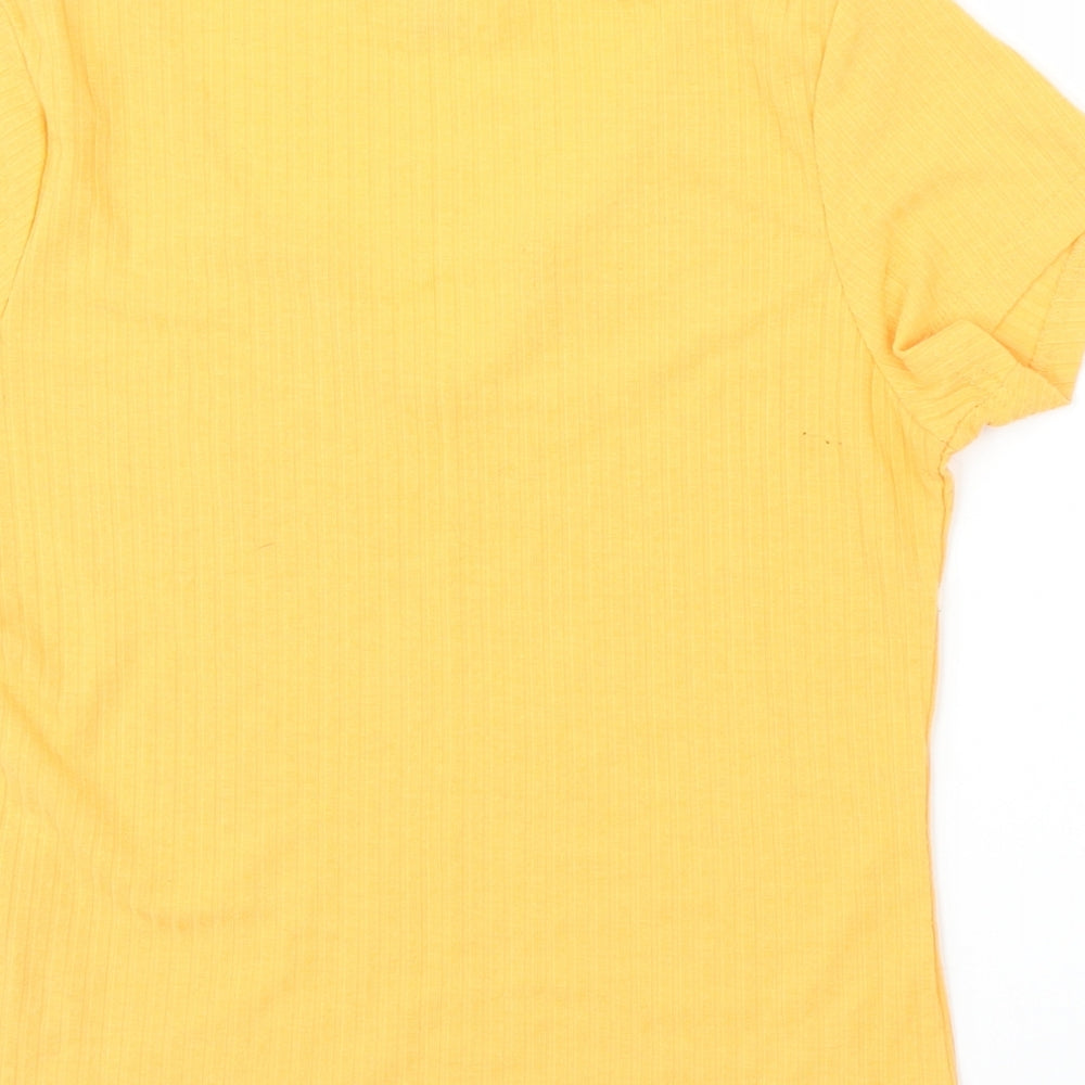 Primark Womens Orange Basic T-Shirt Size S