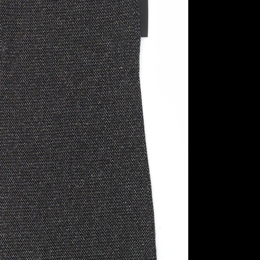 Primark Womens Silver Herringbone Sheath Size 10