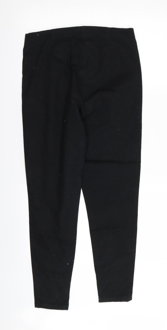 Asda George Womens Black   Trousers  Size 12 L26 in