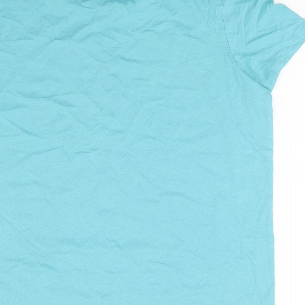 Primark Womens Blue Basic T-Shirt Size M - BANNANAS