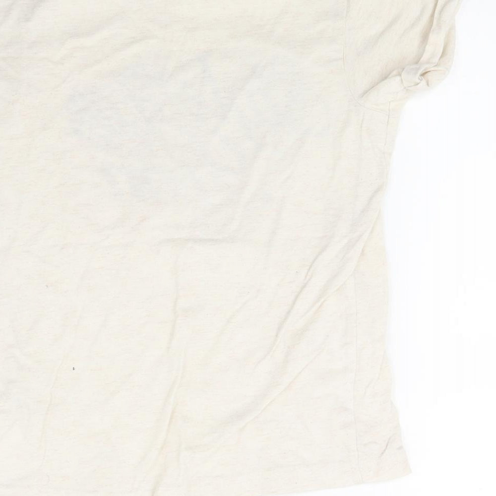 YD Girls White Basic T-Shirt Size 10 Years - Style Icon