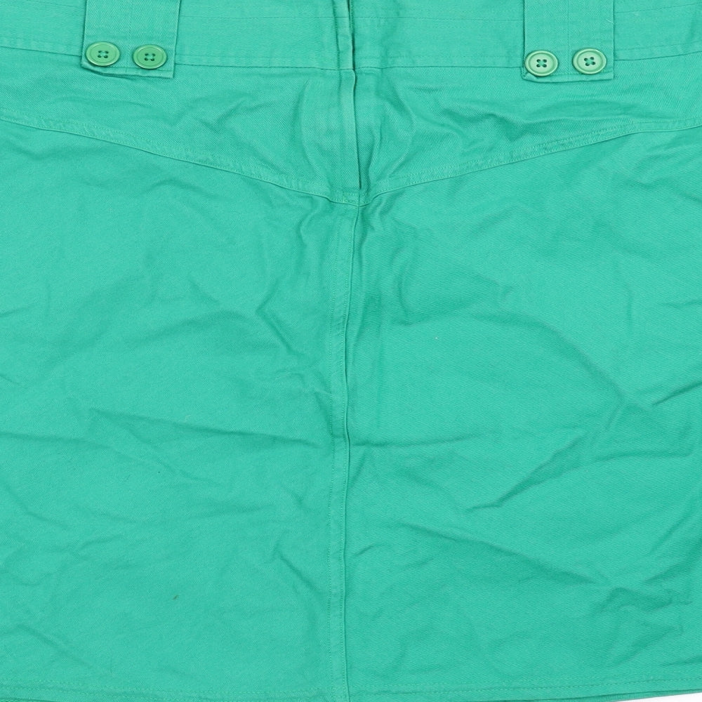 Dorothy Perkins Womens Green   A-Line Skirt Size 16