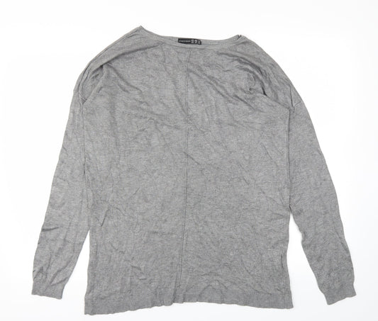 Primark Womens Grey Pullover Jumper Size 12