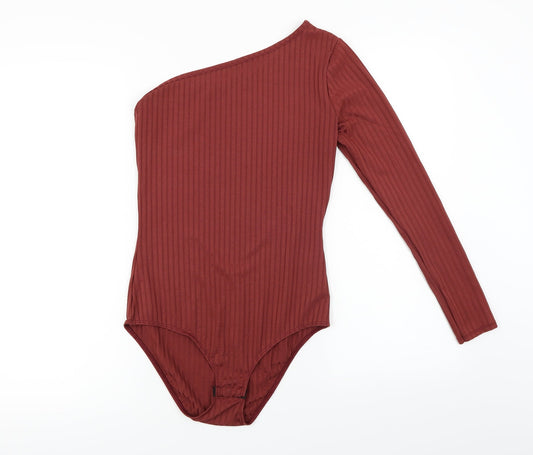 Womens UK Size 8 Dorothy Perkins One-Piece Red Bodysuit