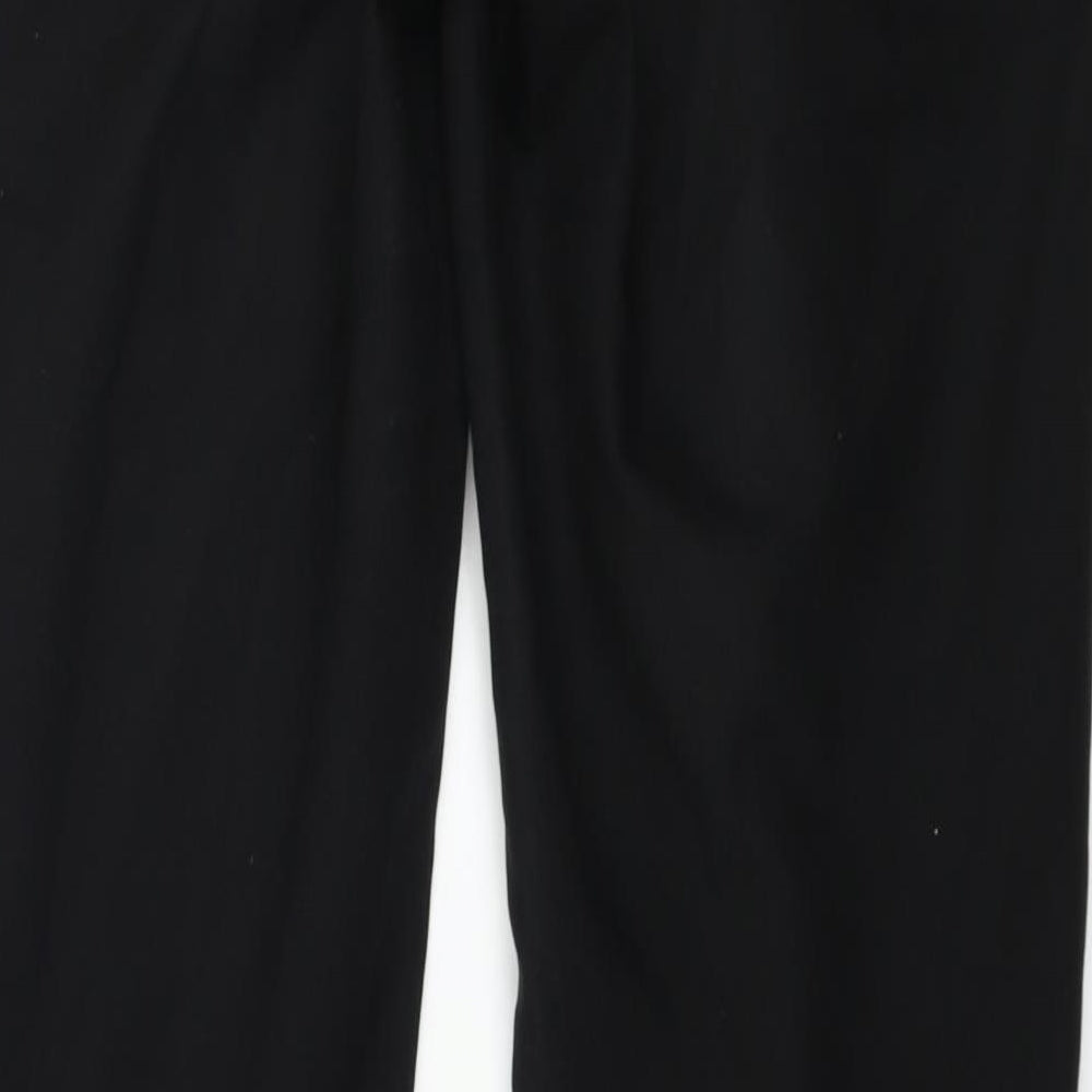 George Womens Black Trousers Size 10 L26 in