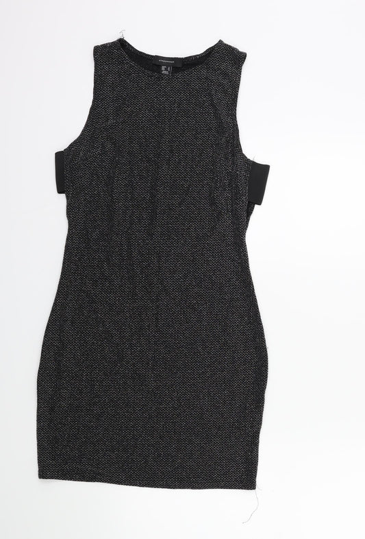 Atmosphere Womens Black Bodycon Size 12