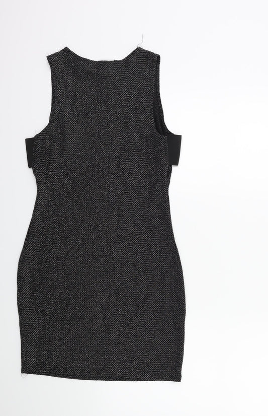 Atmosphere Womens Black Bodycon Size 12