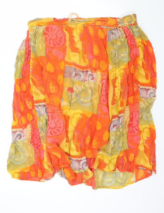 Womens UK Size 42 in Preworn Flare Skirt