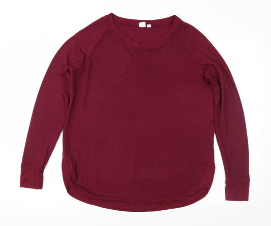 Gap Womens Purple Pullover Jumper Size M