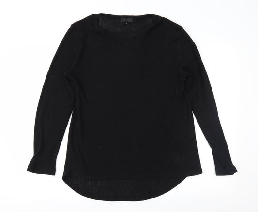 River Island Womens Black Pullover Jumper Size M