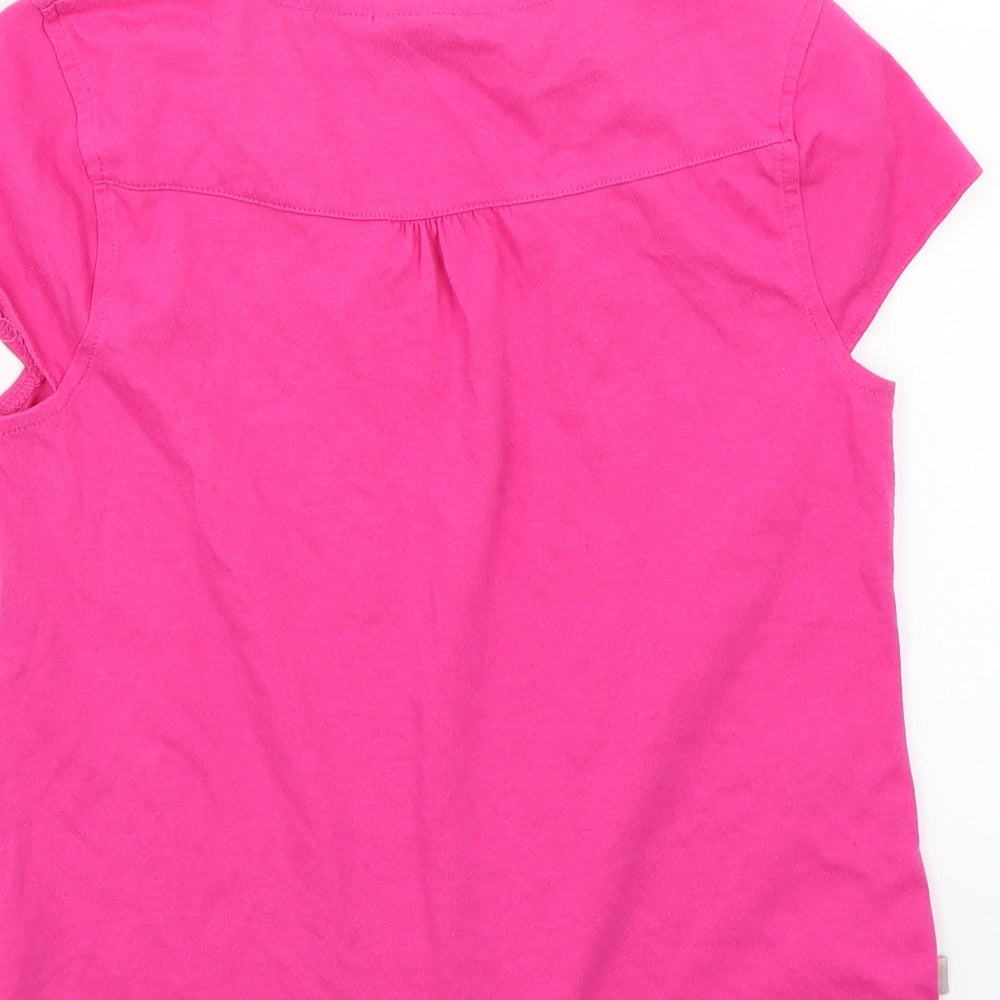 LA Gear Girls Pink Basic T-Shirt Size 13 Years