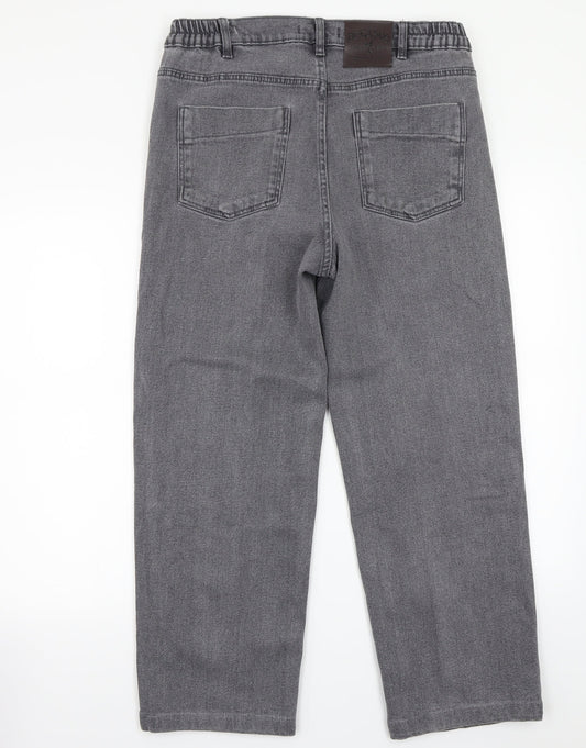 Pegasus Womens Grey   Straight Jeans Size 34 L27 in