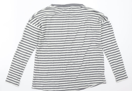 Womens UK Size 8 NEXT Grey Basic T-Shirt