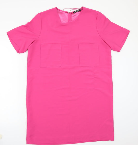 Mango Womens Pink A-Line Size L