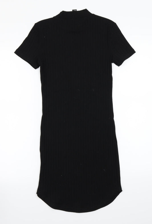 FOREVER 21 Womens Black A-Line Size S