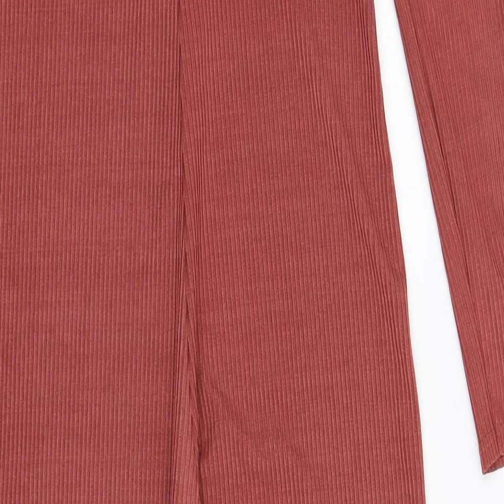 Miss Selfridge Womens Pink Jumpsuit One-Piece Size 4 L27 in