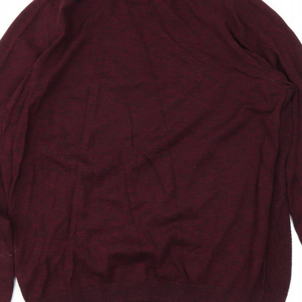 NEXT Mens Red Pullover Jumper Size M