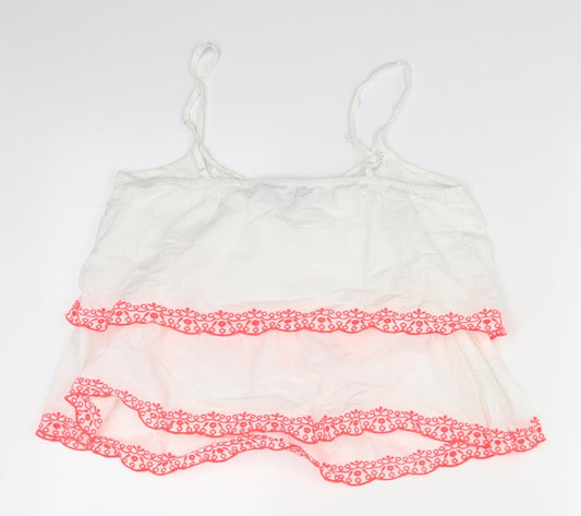 Atmosphere Womens White Basic T-Shirt Size 8