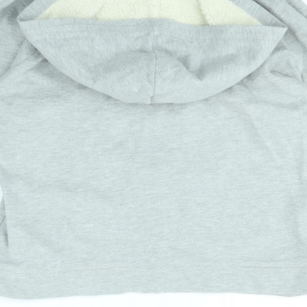 Brand and care label for Debenhams women’s grey jacket, size UK 14, - sleepwear